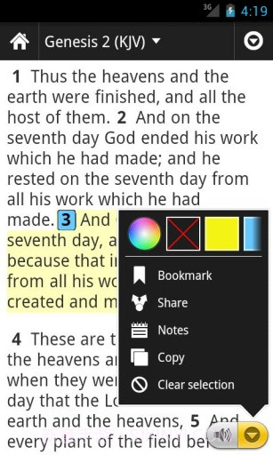 圣经 Bible截图5 圣经 Bible截图5