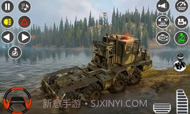 越野陆军货运卡车截图1 越野陆军货运卡车截图1