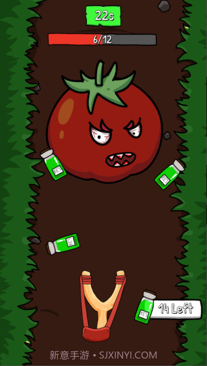 可怕的水果柠檬和番茄恐怖截图1