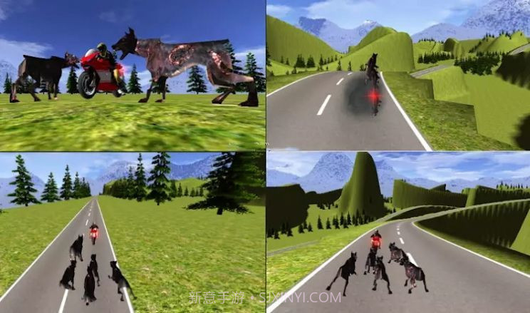 僵尸高速公路自行车驾驶截图1