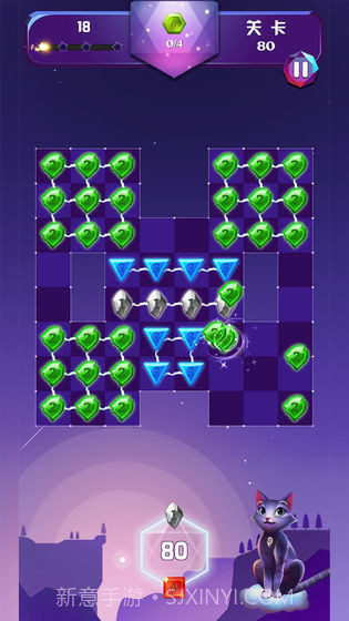 猫咪宝石消消乐APP截图2