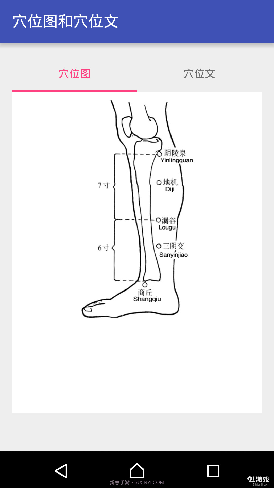 中医经络穴位流注截图5 中医经络穴位流注截图5