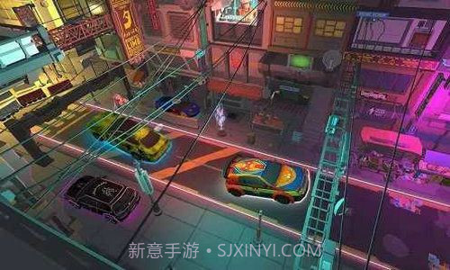 霓虹灯汽车拉力截图1