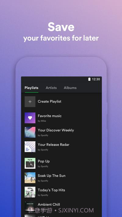 Spotify Lite公司截图4