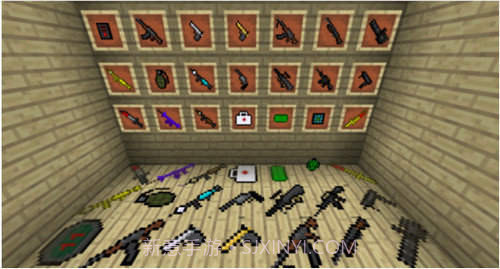 我的世界3d枪械模组免费版截图2 我的世界3d枪械模组免费版截图2