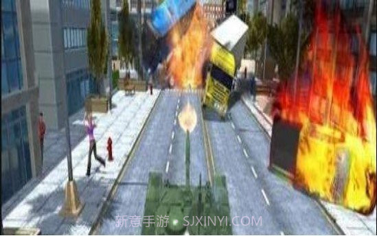 坦克交通破坏截图1 坦克交通破坏截图1