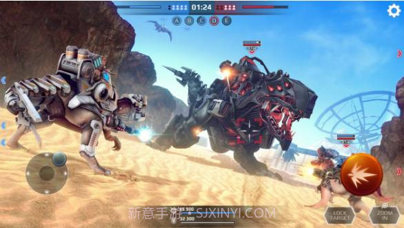 侏罗纪怪兽世界恐龙战争截图1 侏罗纪怪兽世界恐龙战争截图1