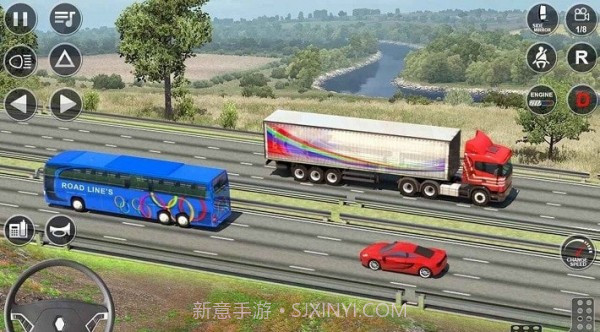 欧洲卡车驾驶模拟器3d截图2 欧洲卡车驾驶模拟器3d截图2