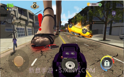 赤脚女巨人破坏城市截图1 赤脚女巨人破坏城市截图1