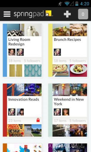 记事本 Springpad截图2 记事本 Springpad截图2