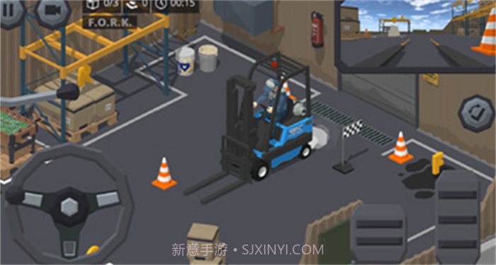 叉车极限物理模拟器截图1 叉车极限物理模拟器截图1