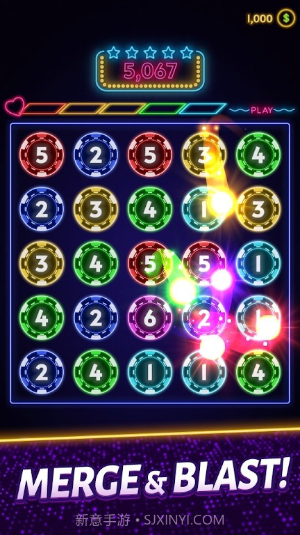 霓虹芯片消除截图3 霓虹芯片消除截图3