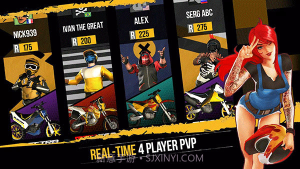 极限摩托功能菜单汉化版截图1