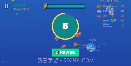 饥饿的鱼大作战截图1 饥饿的鱼大作战截图1