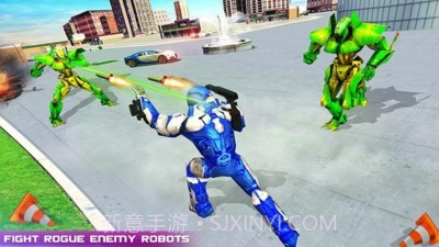 飞行警车机器人截图4