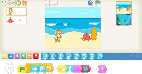 ScratchJr(scratchjr编程教程)V1.3.6 中文免费版截图5 ScratchJr(scratchjr编程教程)V1.3.6 中文免费版截图5