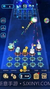 大炮防御科幻闲置截图4