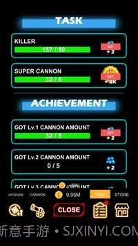 大炮防御科幻闲置截图3