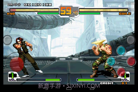 拳皇对街霸截图3