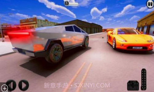 特斯拉赛博货车自动驾驶截图2