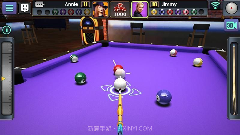3D Pool Ball截图1 3D Pool Ball截图1