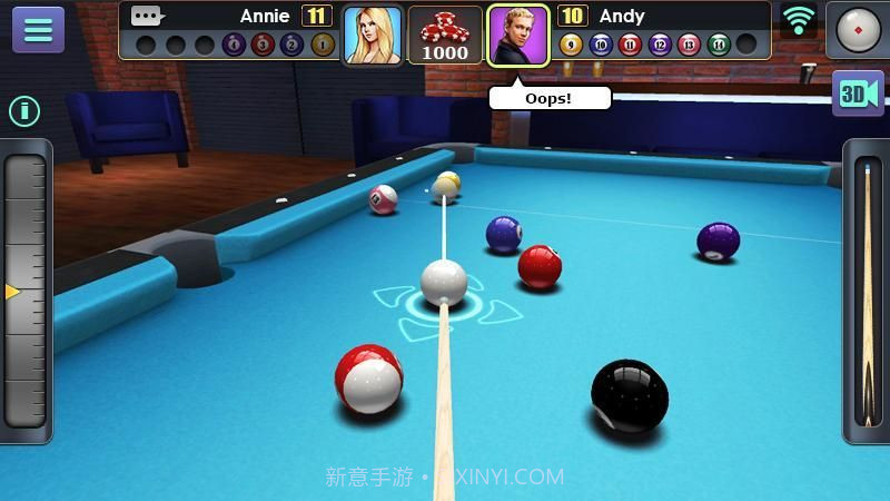 3D Pool Ball截图4 3D Pool Ball截图4