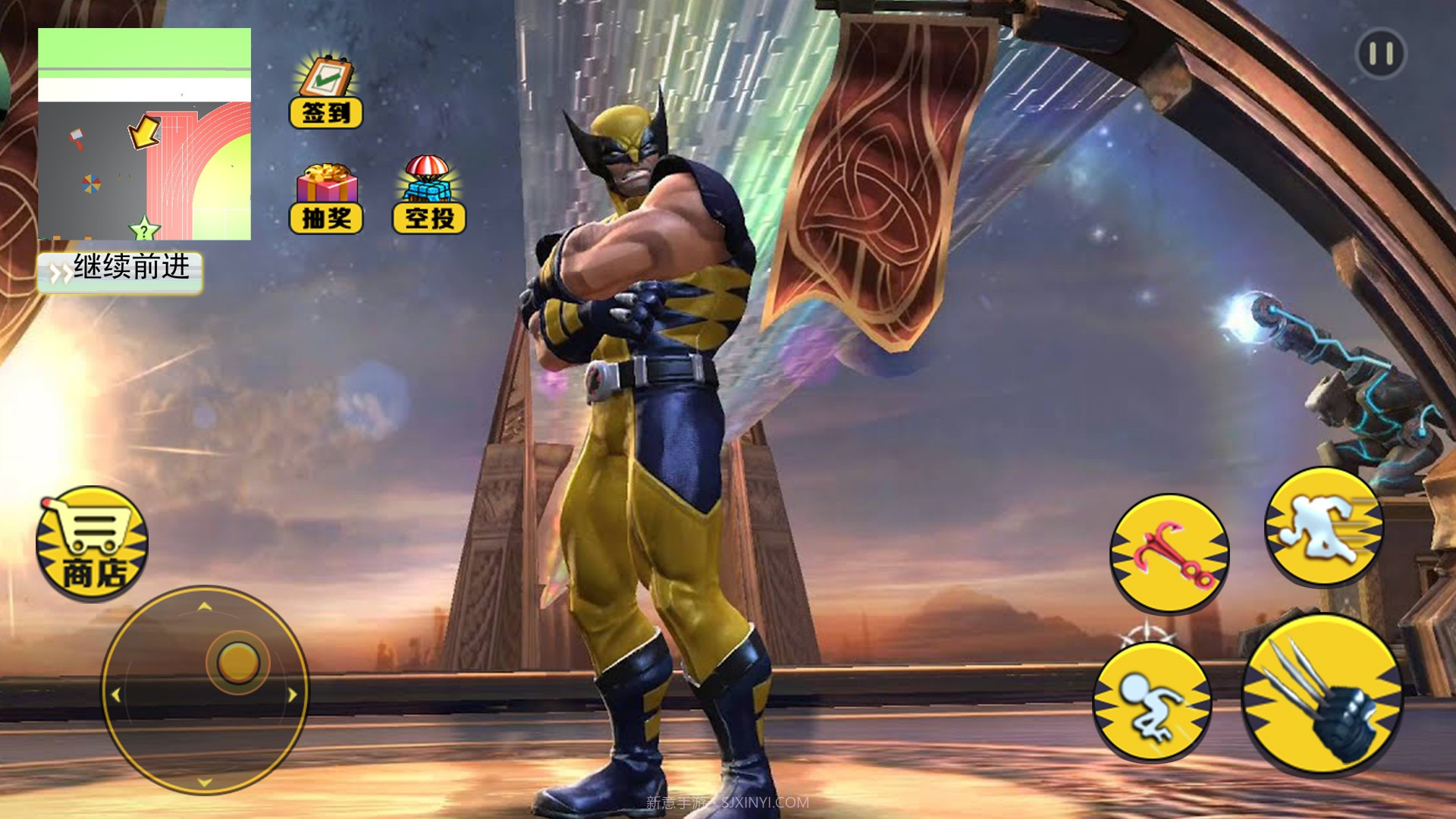 城市英雄毁灭模拟截图4 城市英雄毁灭模拟截图4