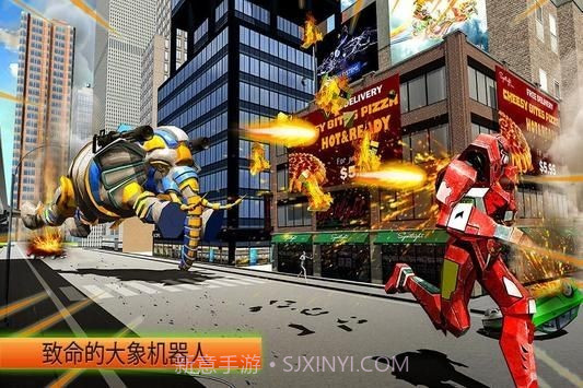 Elephant Robot Vs Lion Robot截图2 Elephant Robot Vs Lion Robot截图2