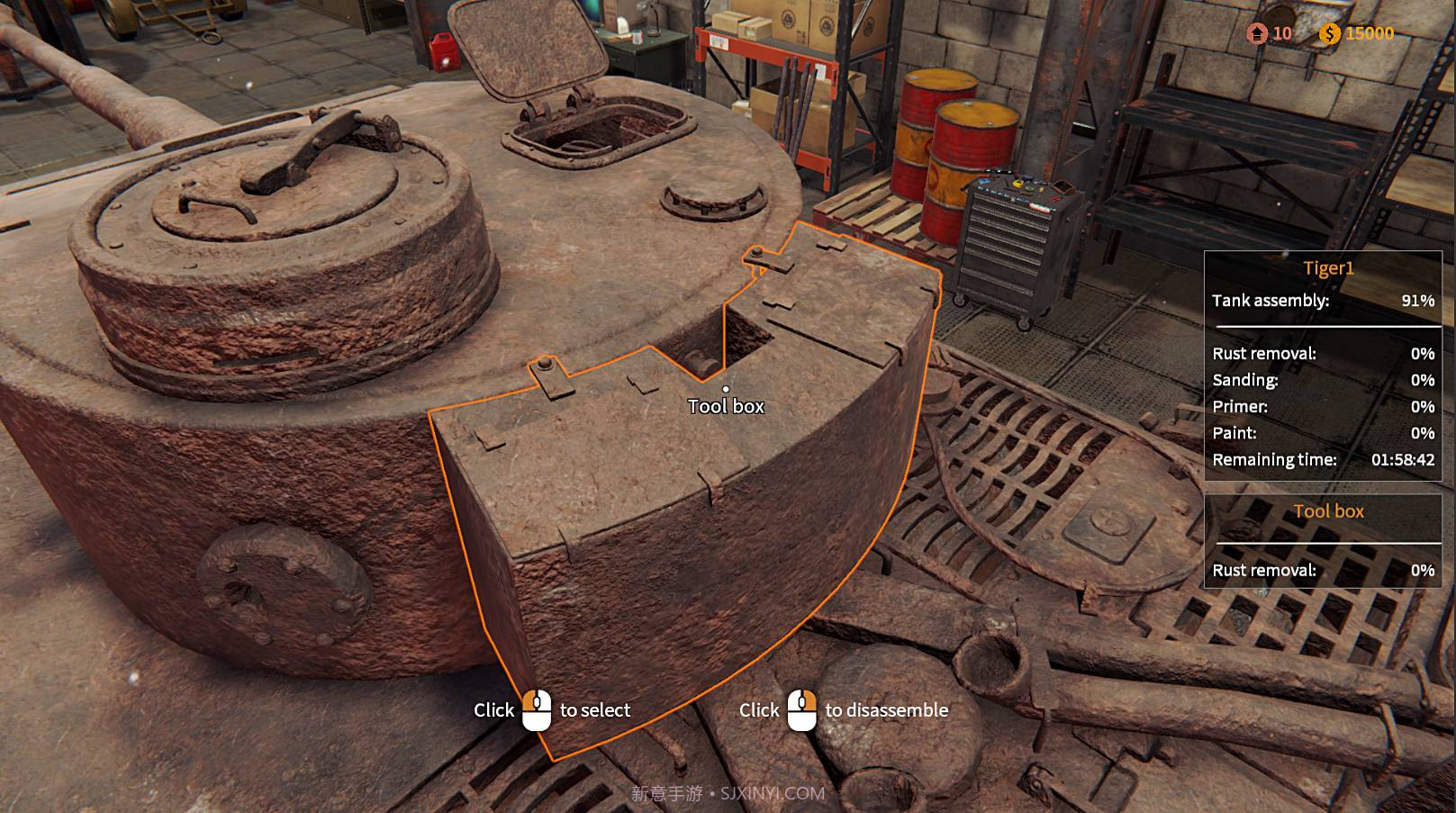 坦克修理模拟器Tank Mechanic Simulator截图19