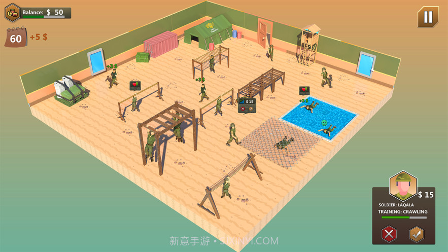 陆军健身训练空闲模拟截图4