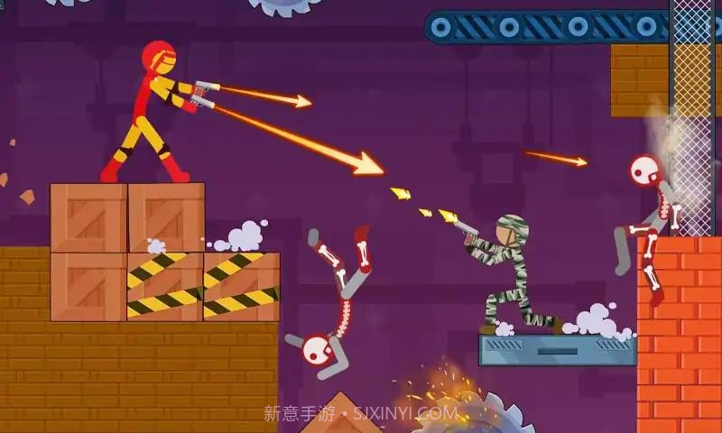 火柴人破坏英雄截图2