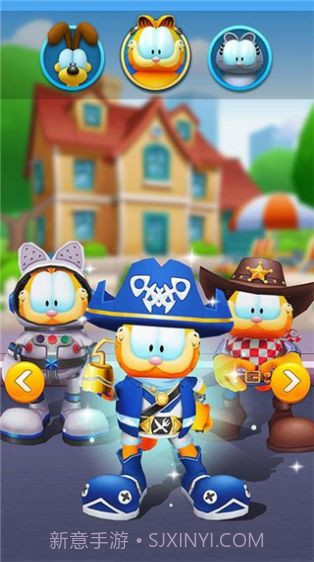 加菲猫跑酷2安卓截图3 加菲猫跑酷2安卓截图3