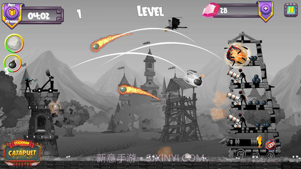 火柴人投石机射手截图2