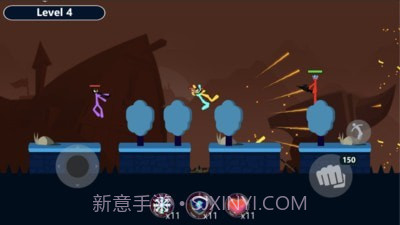 火柴人顶上对决截图2