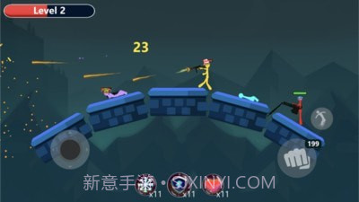 火柴人顶上对决截图1