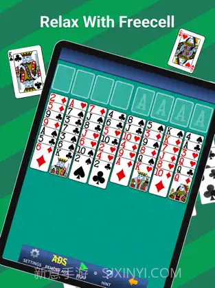 FreeCell Solitaire - card game截图1