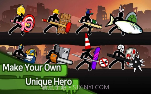 火柴人z丧尸塔防截图3