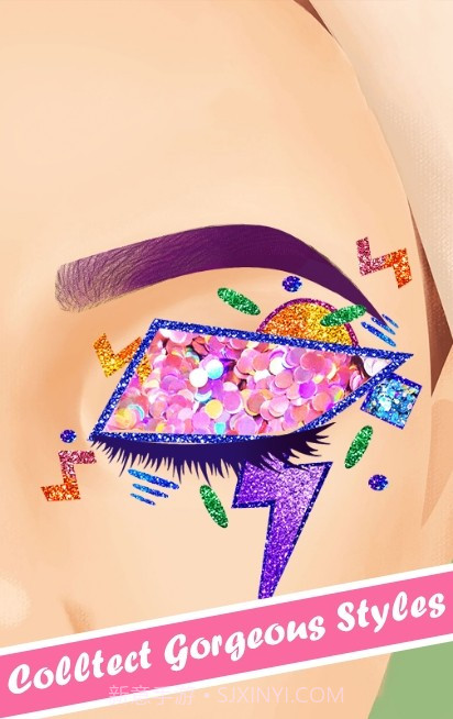 眼部艺术化妆截图1