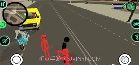 火柴人歹徒城市截图4