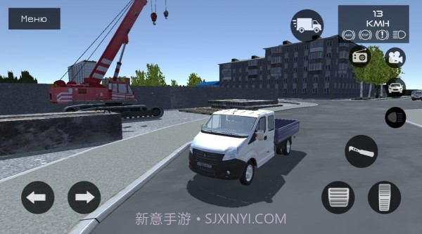 俄罗斯汽车模拟器v0.1截图1 俄罗斯汽车模拟器v0.1截图1