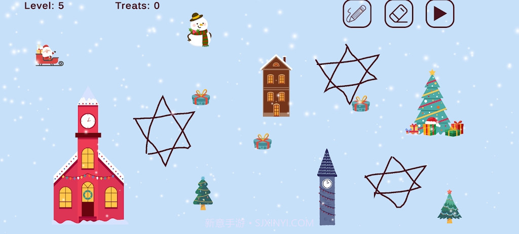 圣诞老人的礼物冲刺截图1 圣诞老人的礼物冲刺截图1