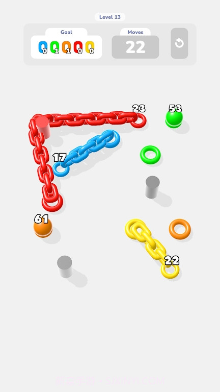 链条连接堵塞3D截图2