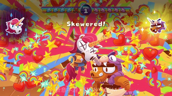 单轮车上的独角兽截图2