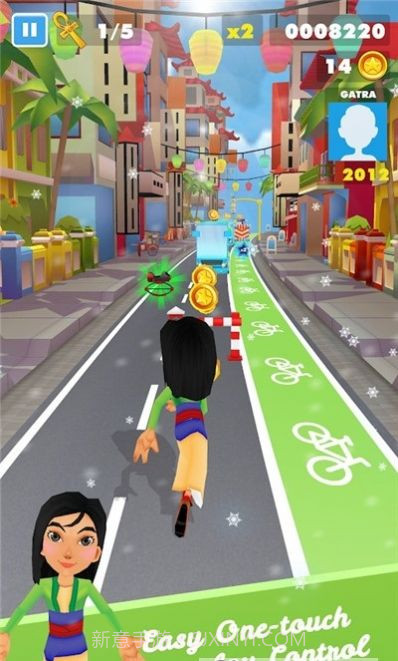 冰公主跑酷截图1 冰公主跑酷截图1