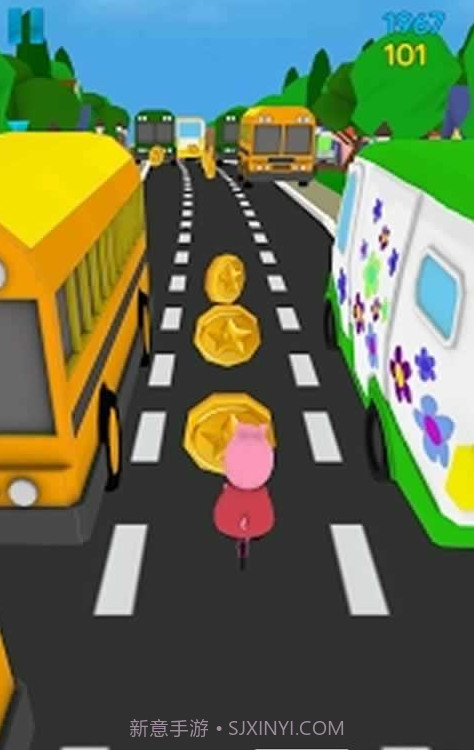 小猪佩奇跑酷截图1 小猪佩奇跑酷截图1