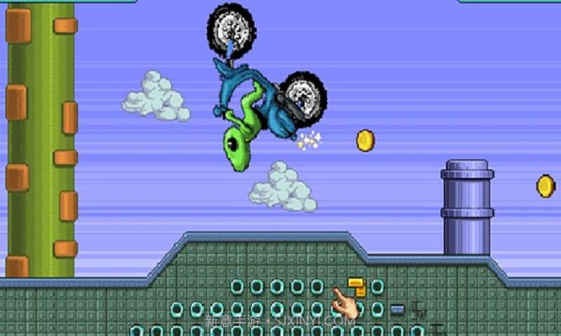 外星人摩托比赛截图2 外星人摩托比赛截图2