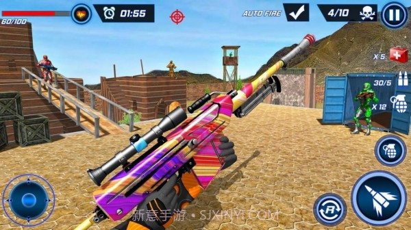 机器人射击反恐射击截图2 机器人射击反恐射击截图2