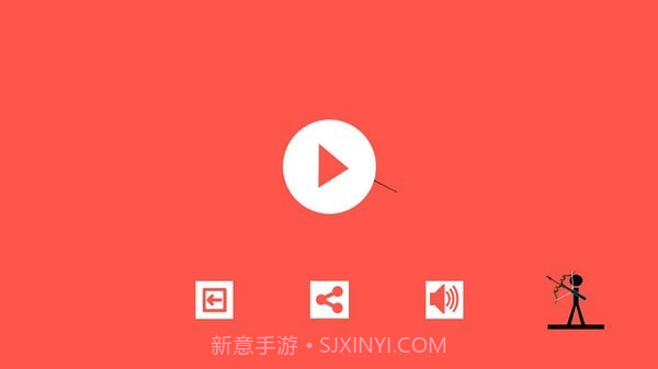 火柴人弓箭手射靶截图1 火柴人弓箭手射靶截图1