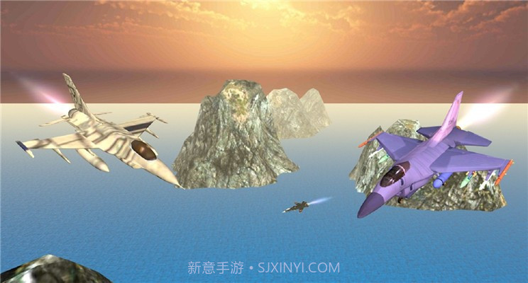 战斗机空袭炮舰之战截图1 战斗机空袭炮舰之战截图1