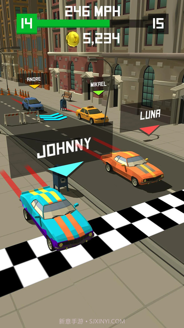 屋顶赛车截图5